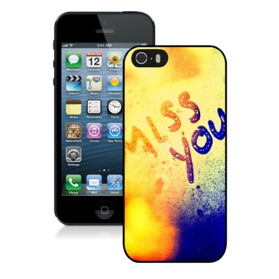Valentine Miss You iPhone 5 5S Cases CHQ - Click Image to Close